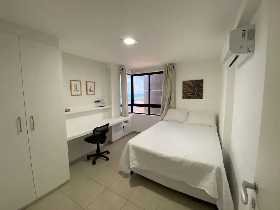 Apartamento Flat 2 Quartos, Vista Para O Mar Natal Brasil